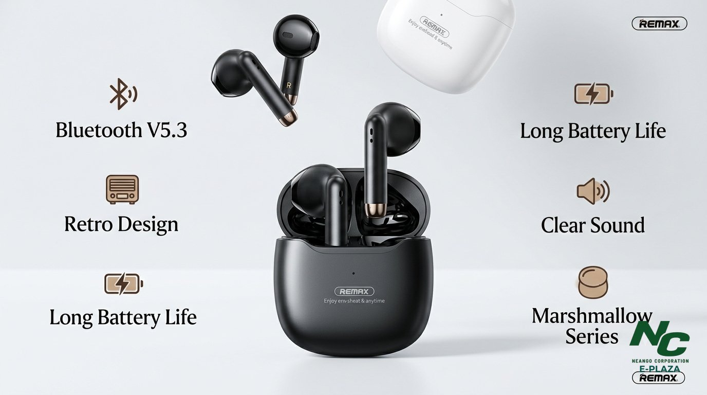 Remax TWS-19 Retro Earbuds - Neango Corporation