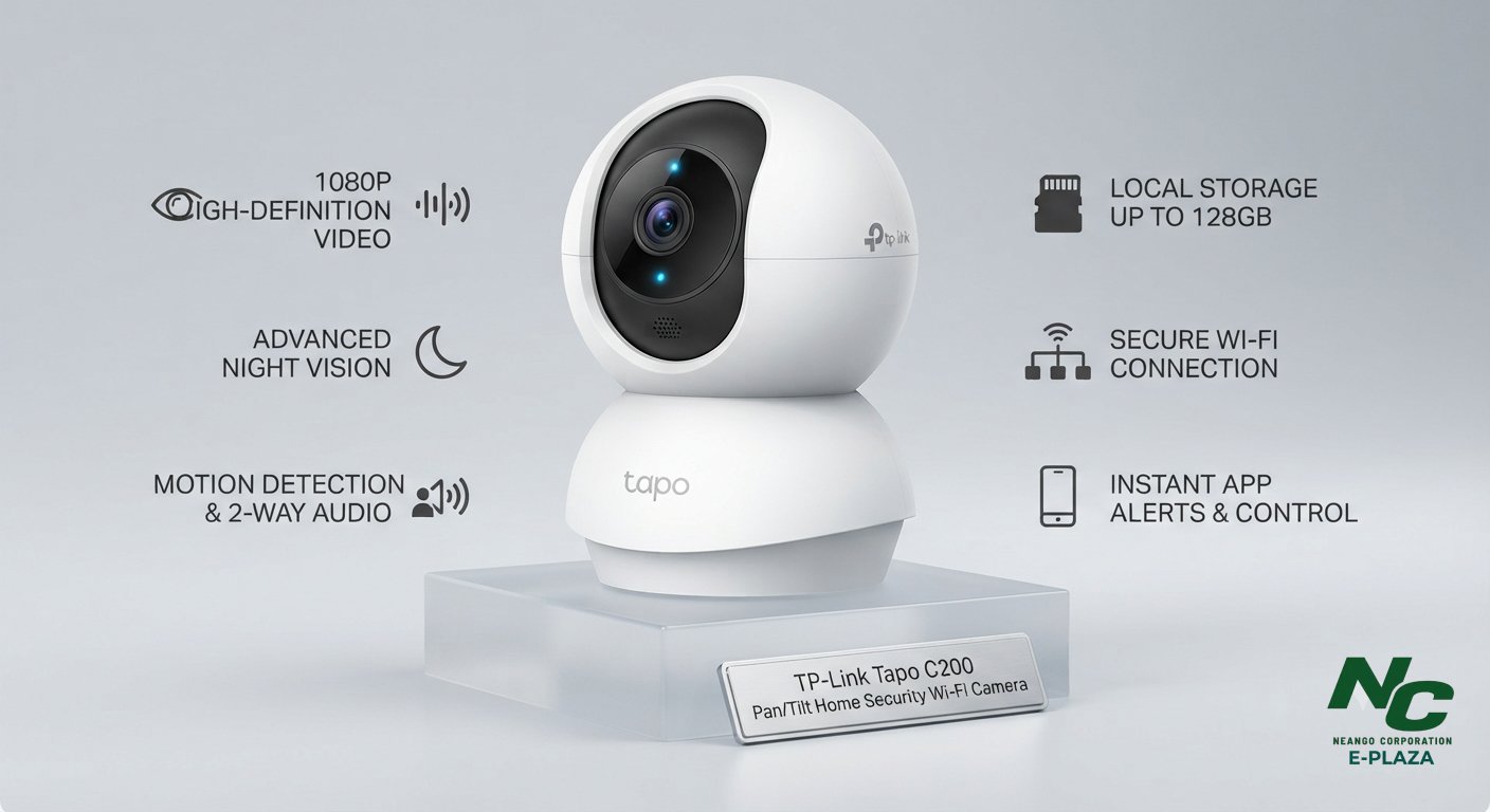 TP-Link Tapo C200 Pan/Tilt Camera - Neango Corporation